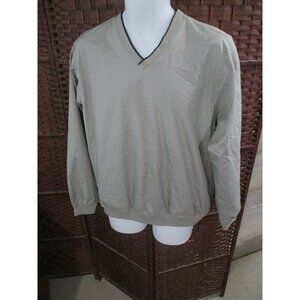 NWT Izod Pullover Windbreaker Golf Shirt Water Resistant Mens Medium